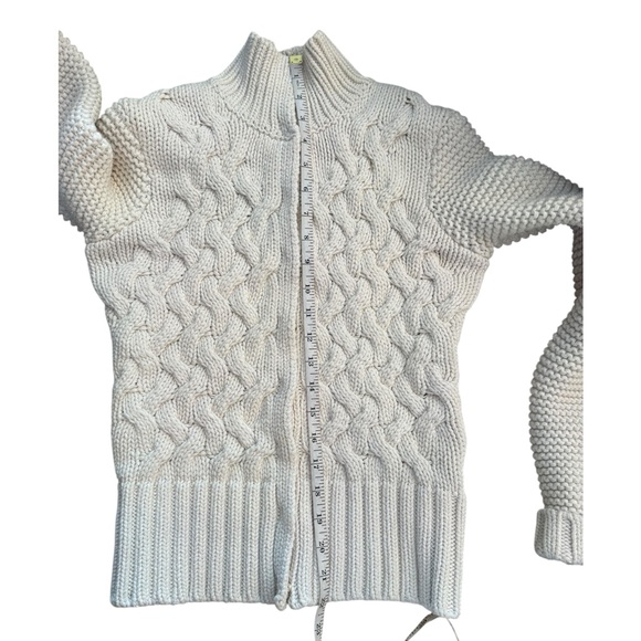 Ted Baker London Cream Chunky Knit Sweater Size 1/XS - Picture 9 of 11
